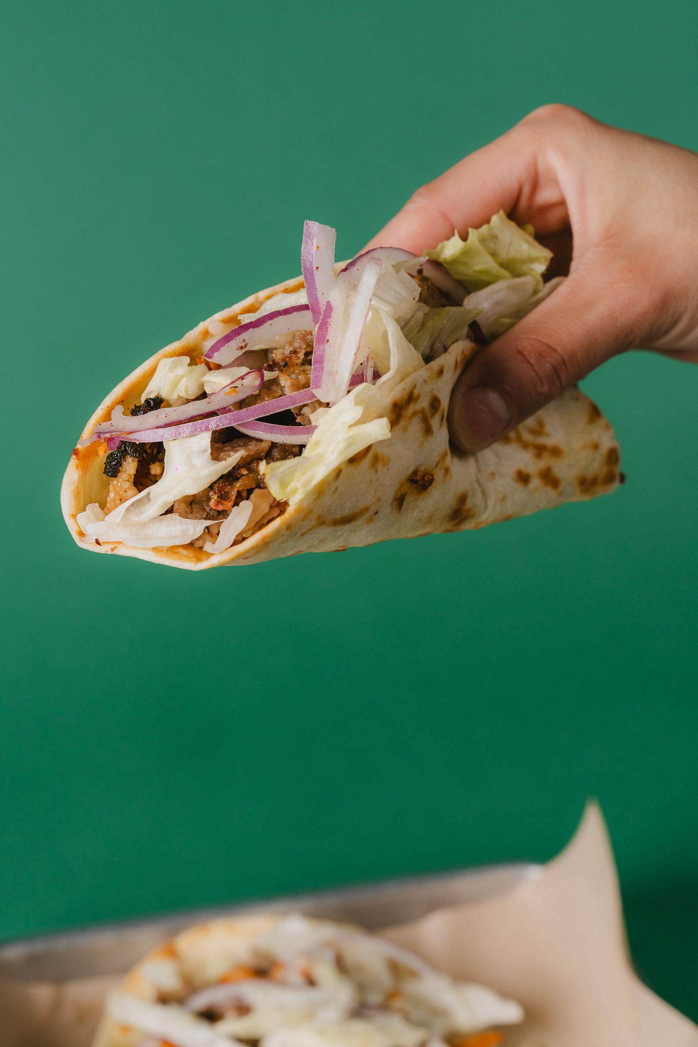 1 Beef Taco.