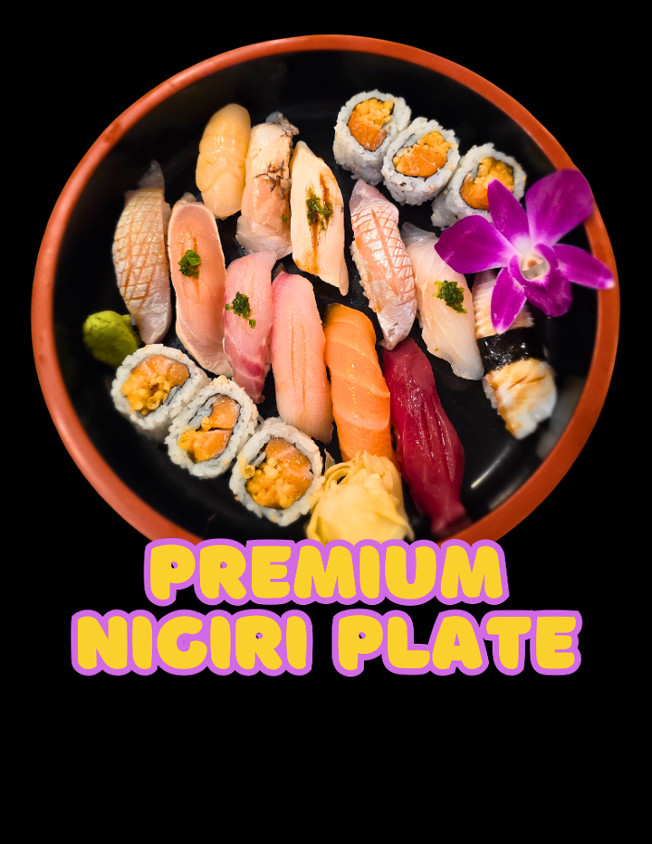 Premium Nigiri Plate.