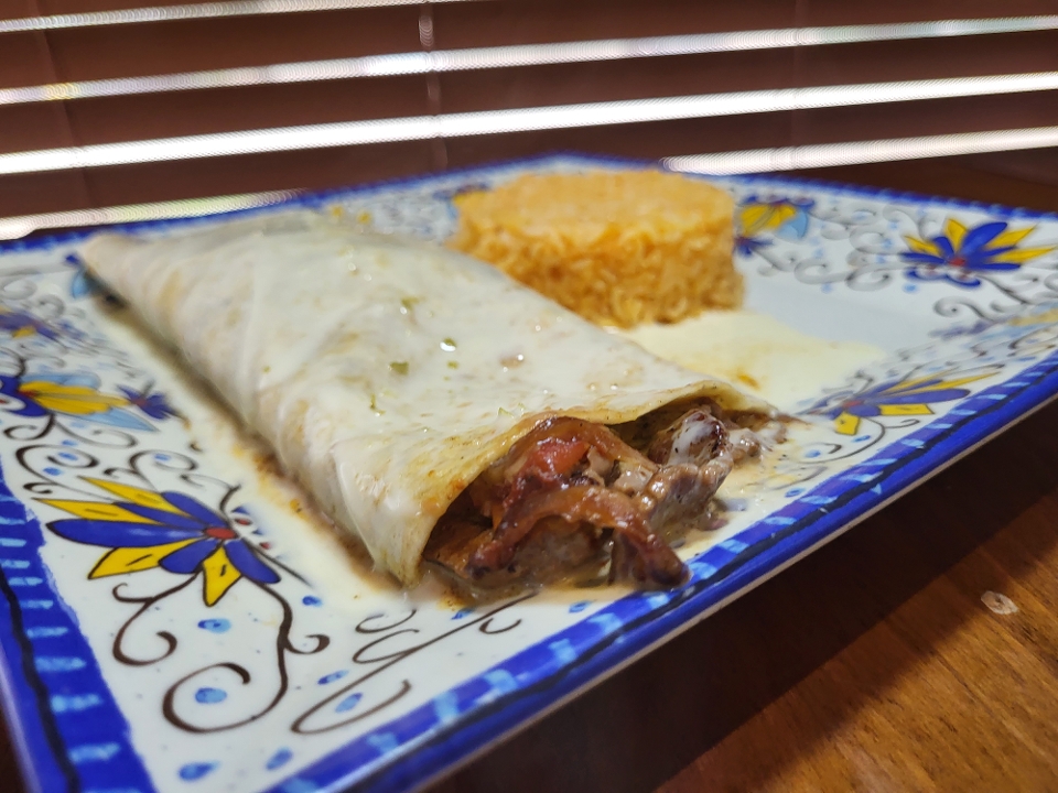 Fajita Burrito.