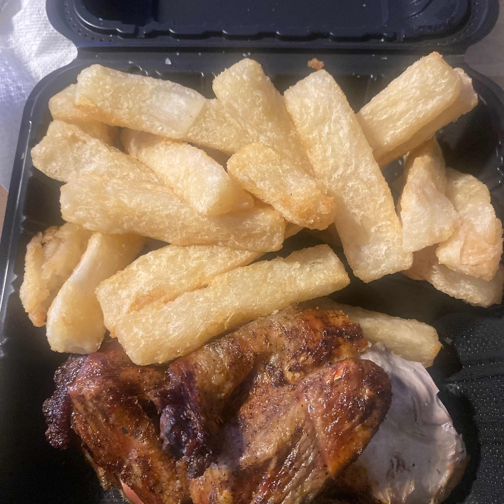 2A) 1/2 Chicken (White).