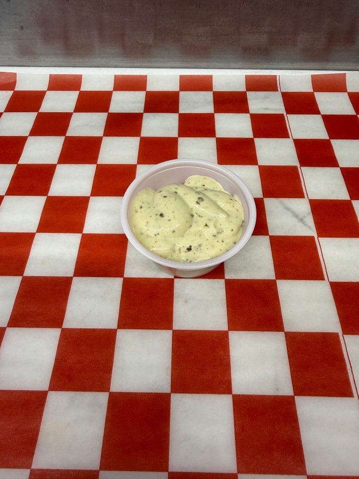Basil Alfredo Sauce.