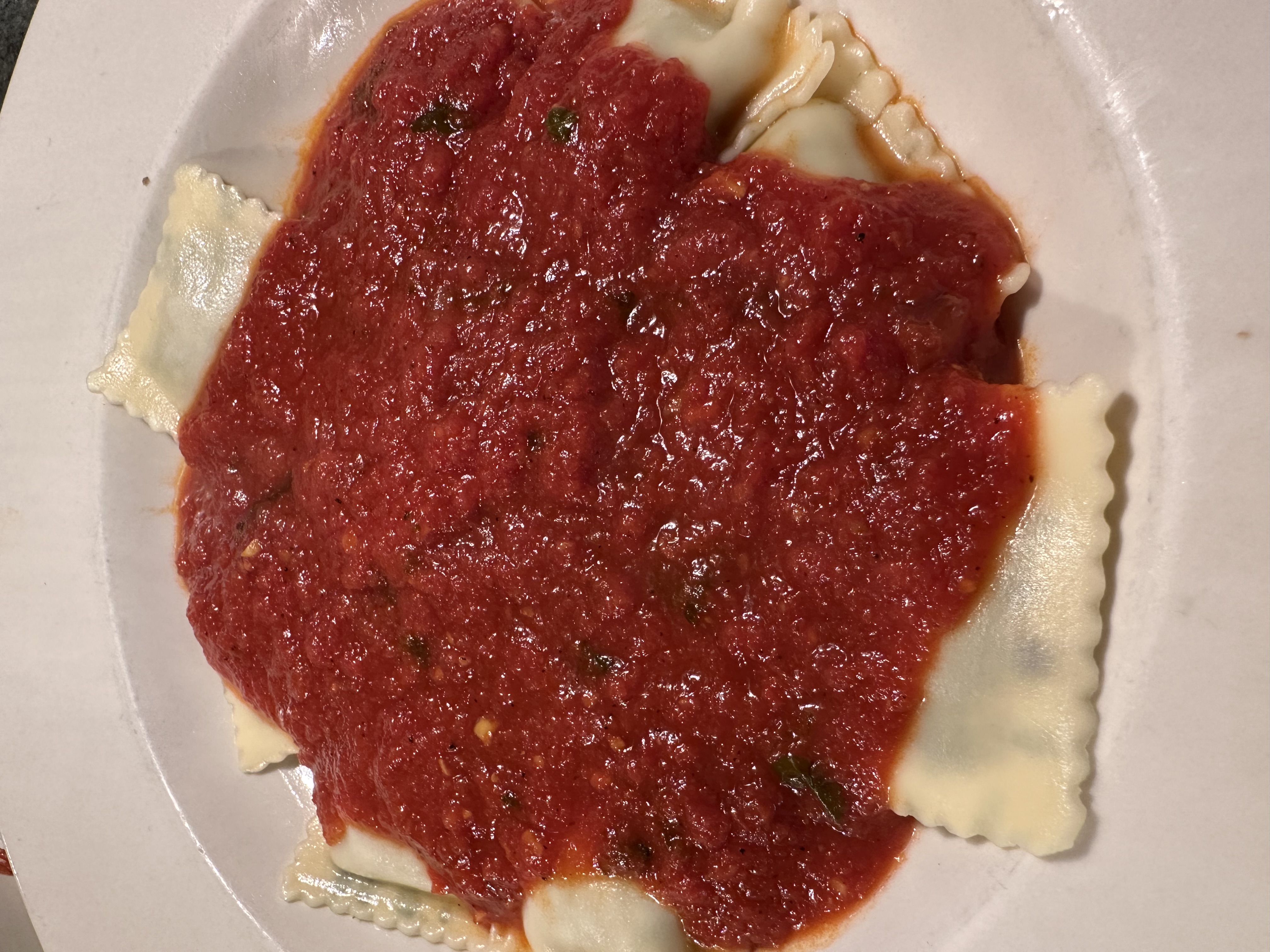 GF Vegetable Ravioli.