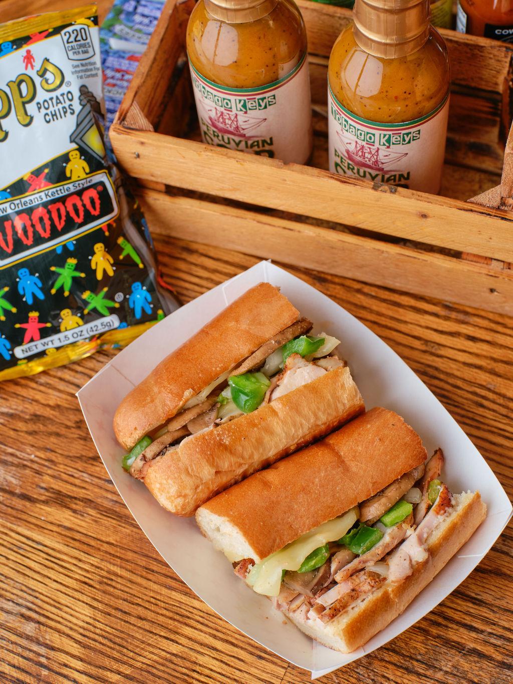 8'' Smoked Chicken Philly.