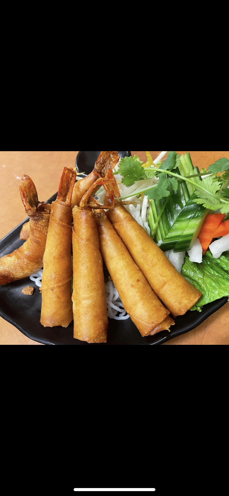 A13 - crunchy shrimp cheese rolls- Tom hoa Tien.