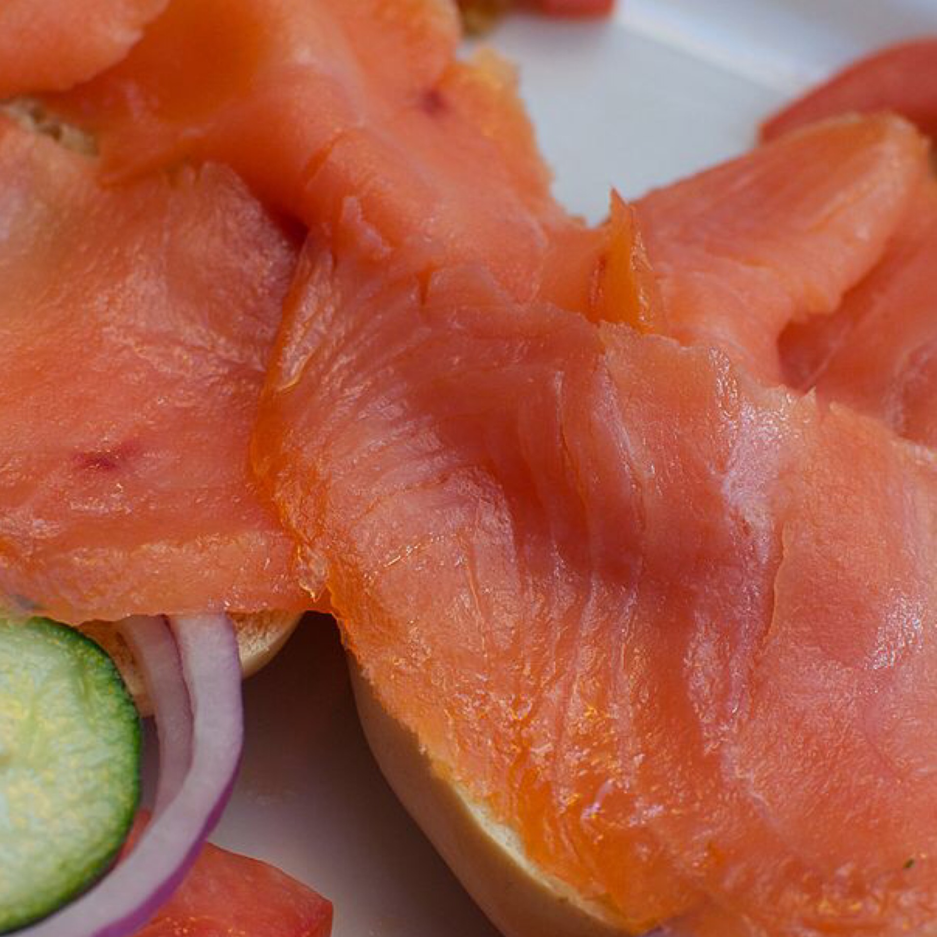 Single Lox Portion.