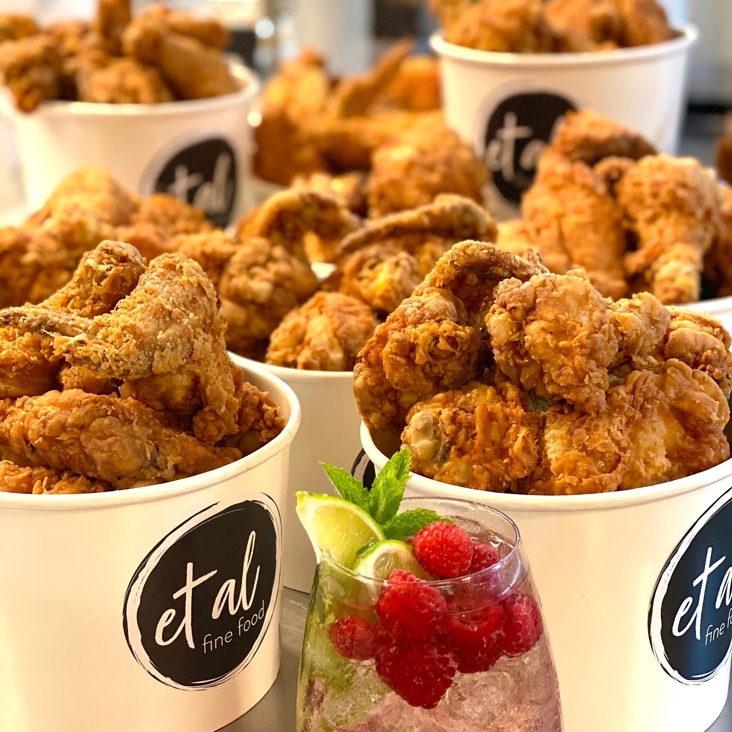 Et al Fried Chicken Catering.