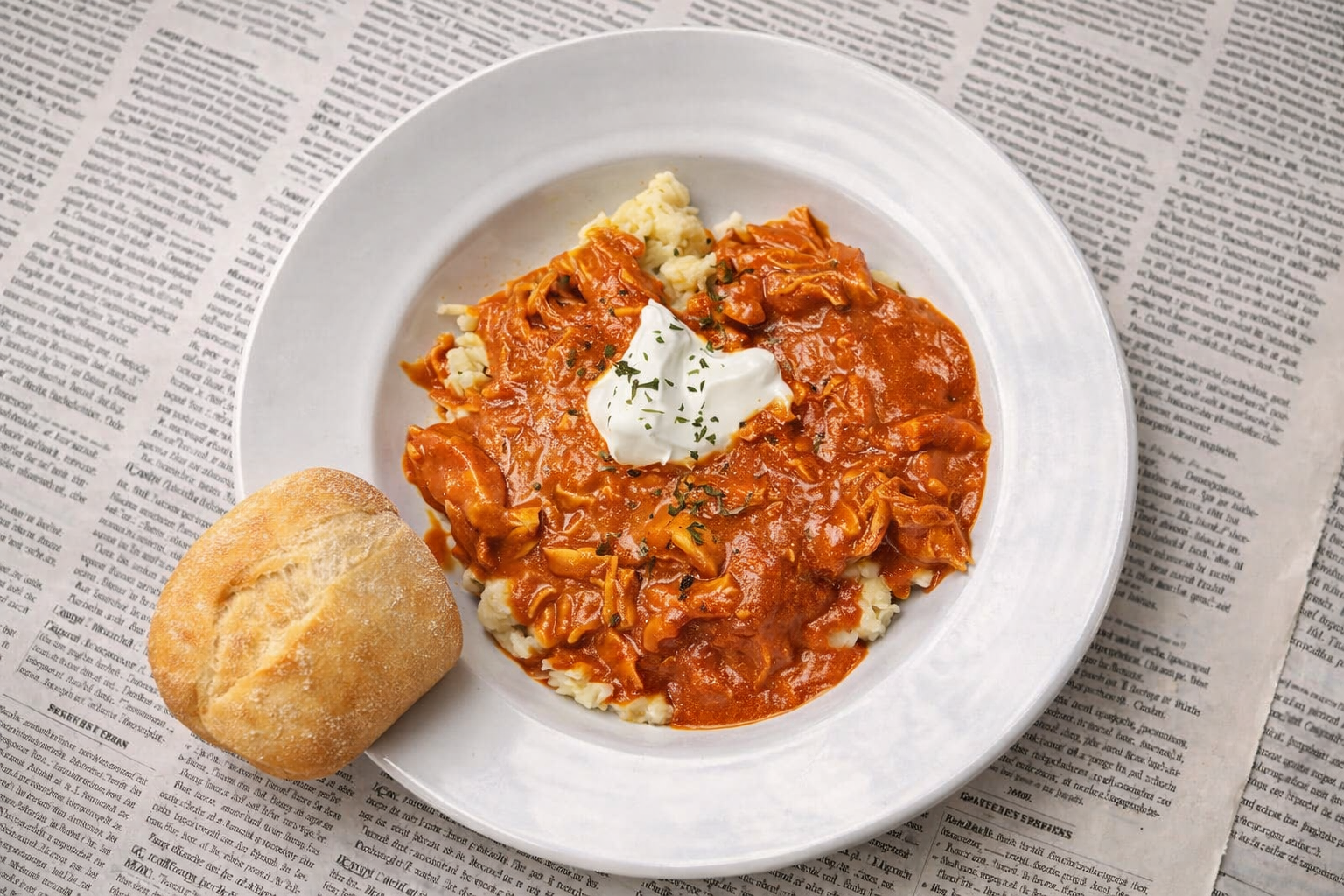 Kiki's Chicken Paprikash.