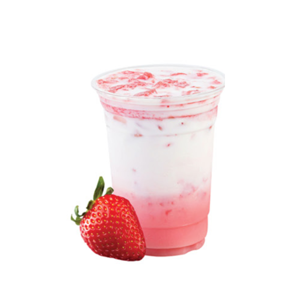 Strawberry Tea Latte 草莓奶绿.