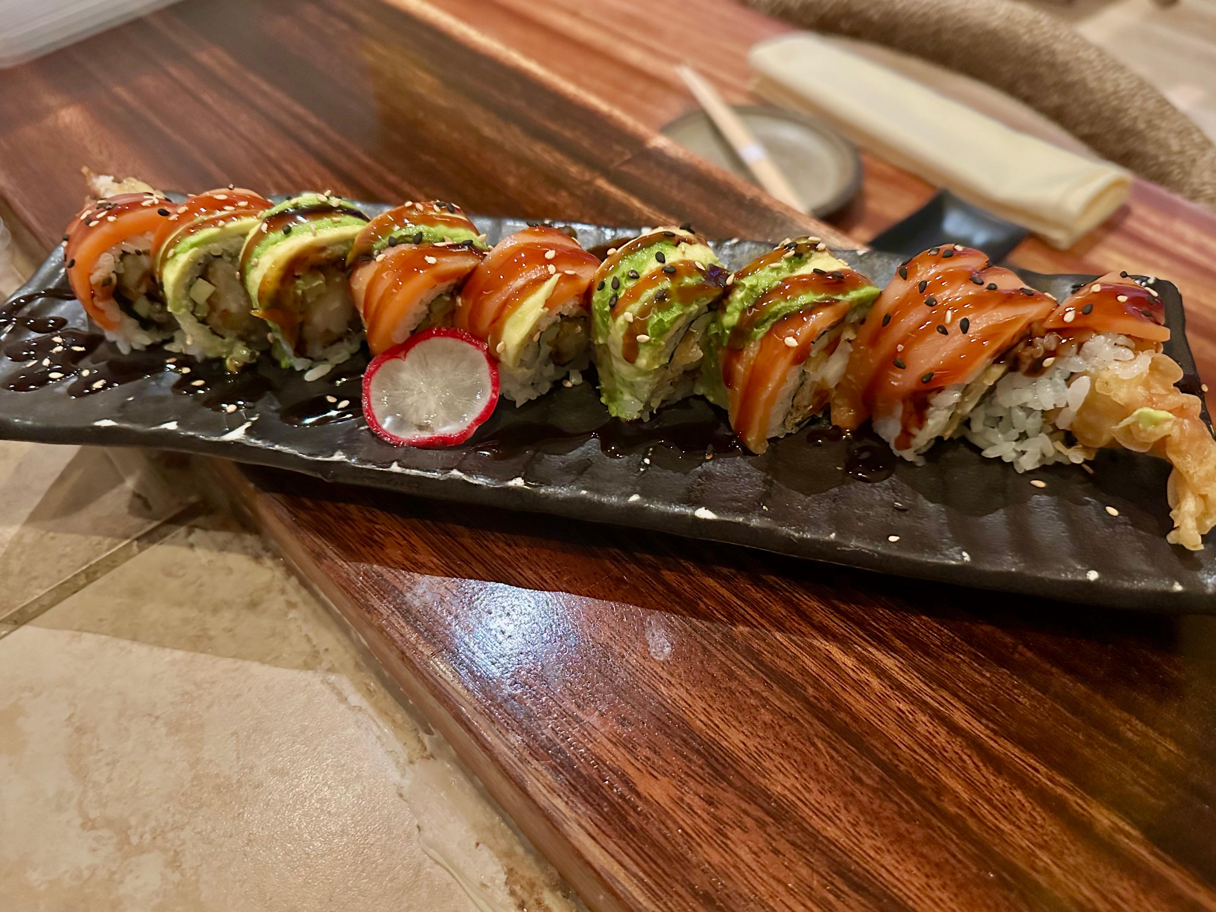 #4 Lobster and Cucumber Roll.
