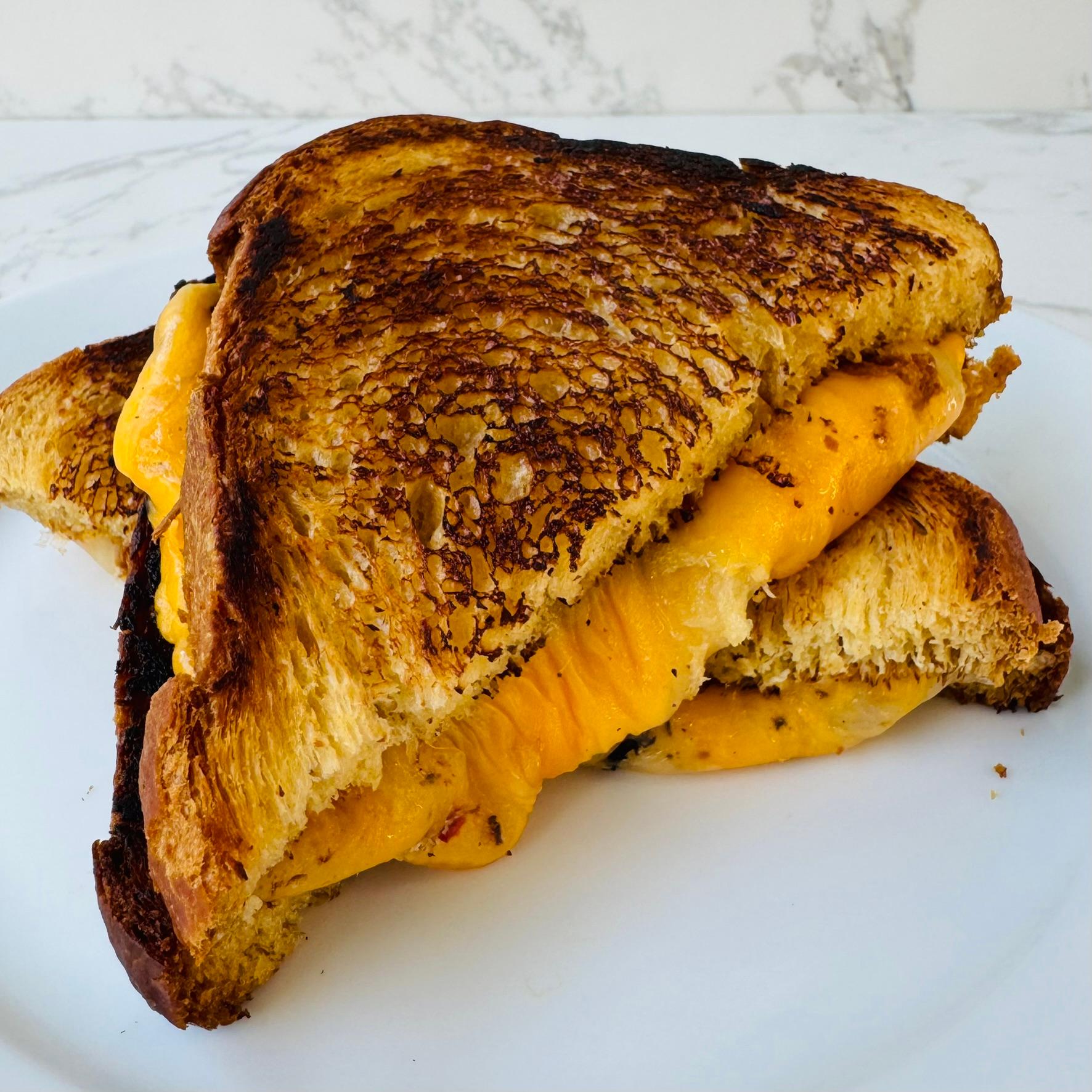 Grilled Cheese Sandwich.