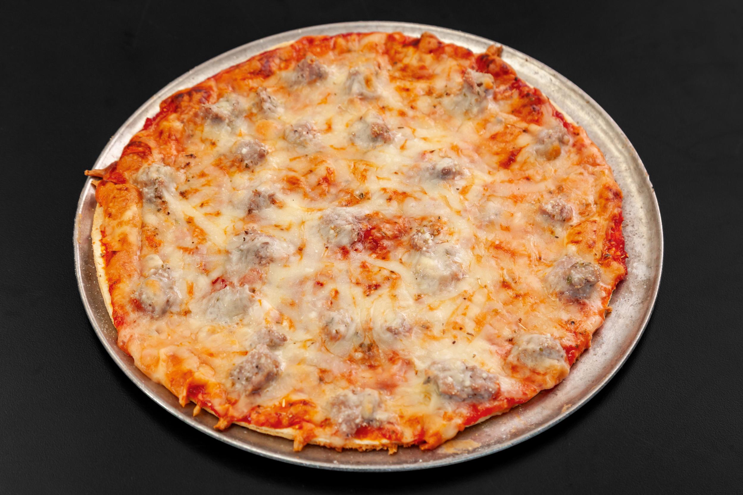 1 (9") Topping Pizza and Salad.