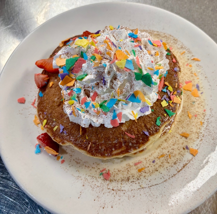 Tres Leches Pancakes.