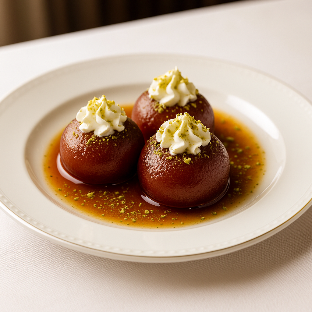 Gulab Jamun.
