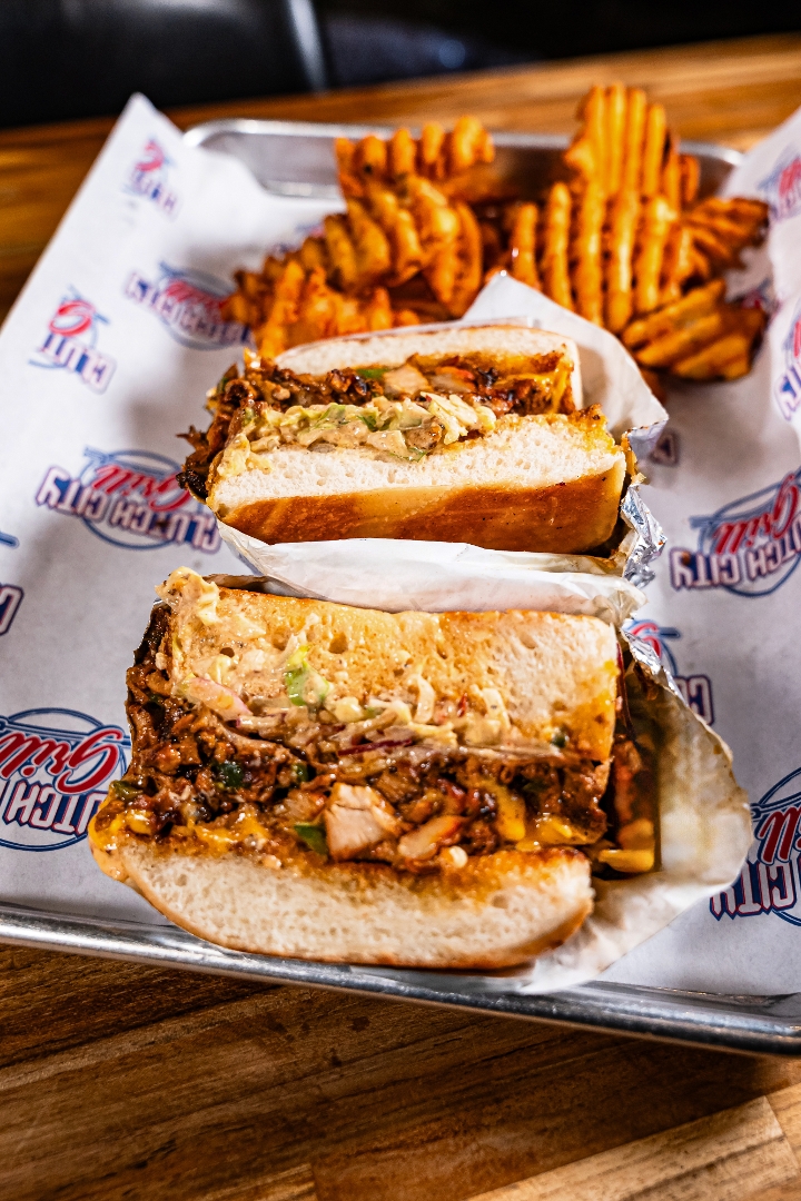 Chicken Chopped Cheese.