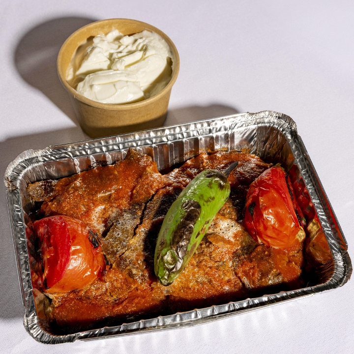 Iskender Kebab.