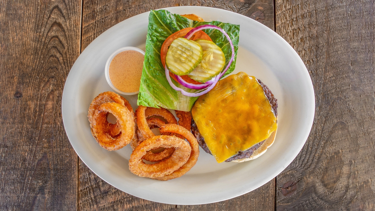 Cheddar Burger.