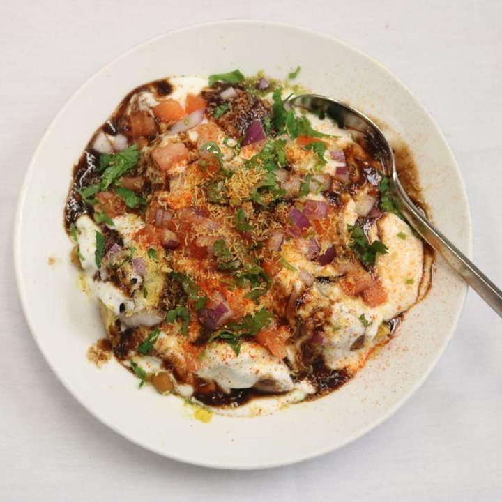 Samosa Chaat.
