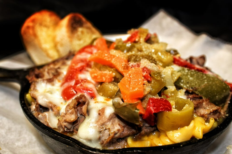 Italian Beef Mac n Cheese.