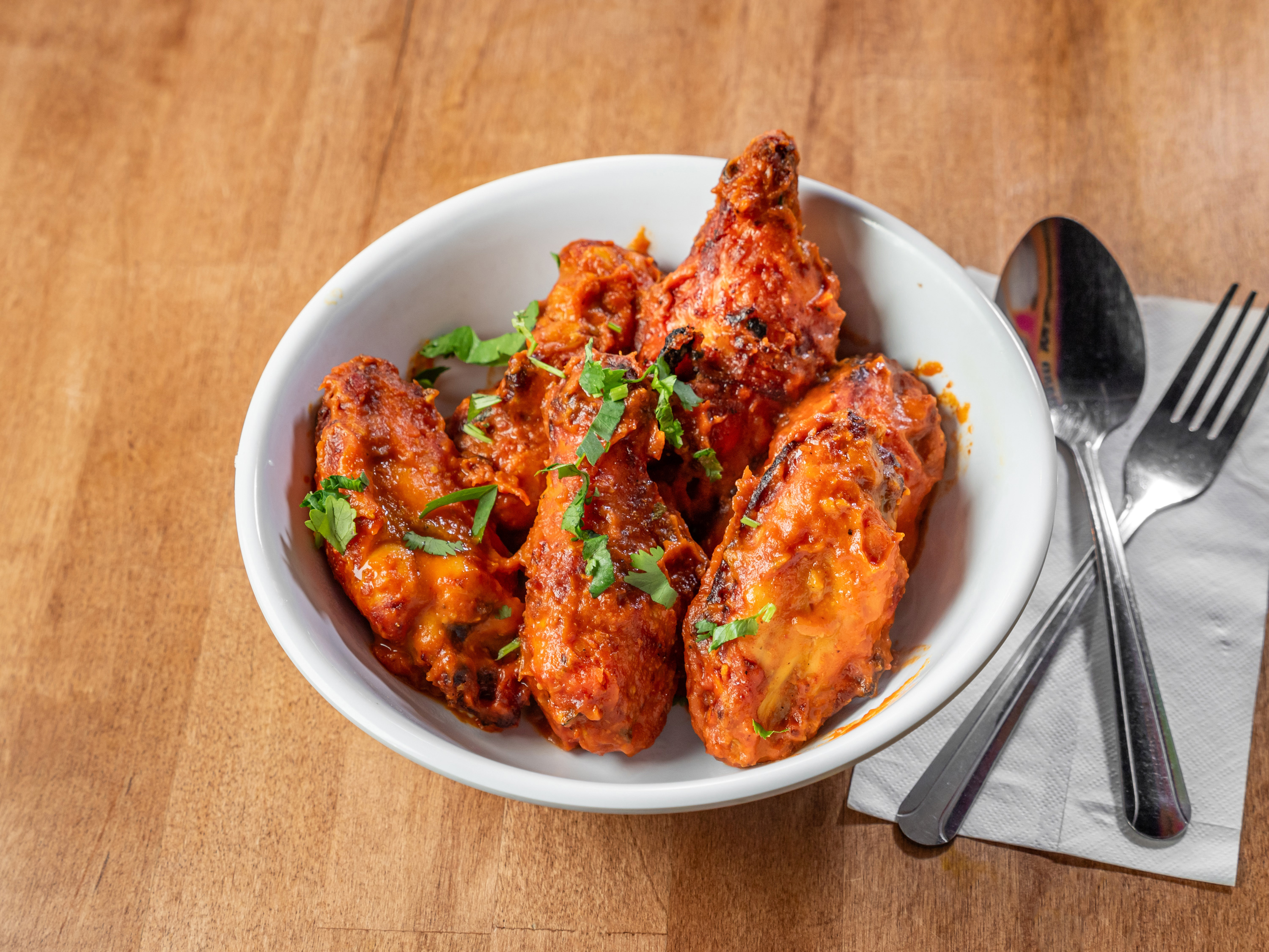 Tikka Masala Wings.