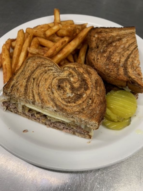 Classic Patty Melt.