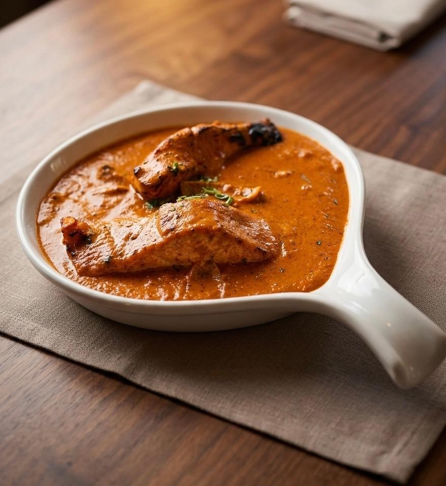 Salmon Tikka Masala.