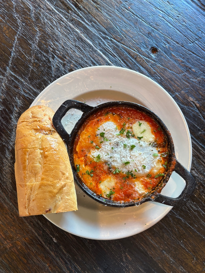 Italian Baked Eggs.