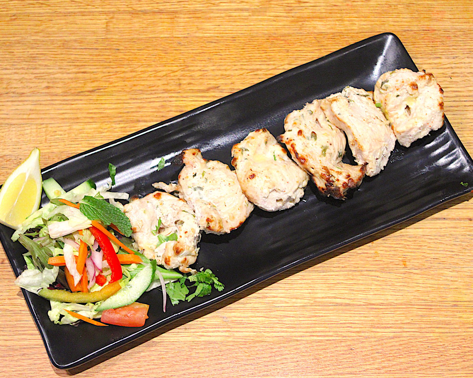 Malai Chicken Tikka.