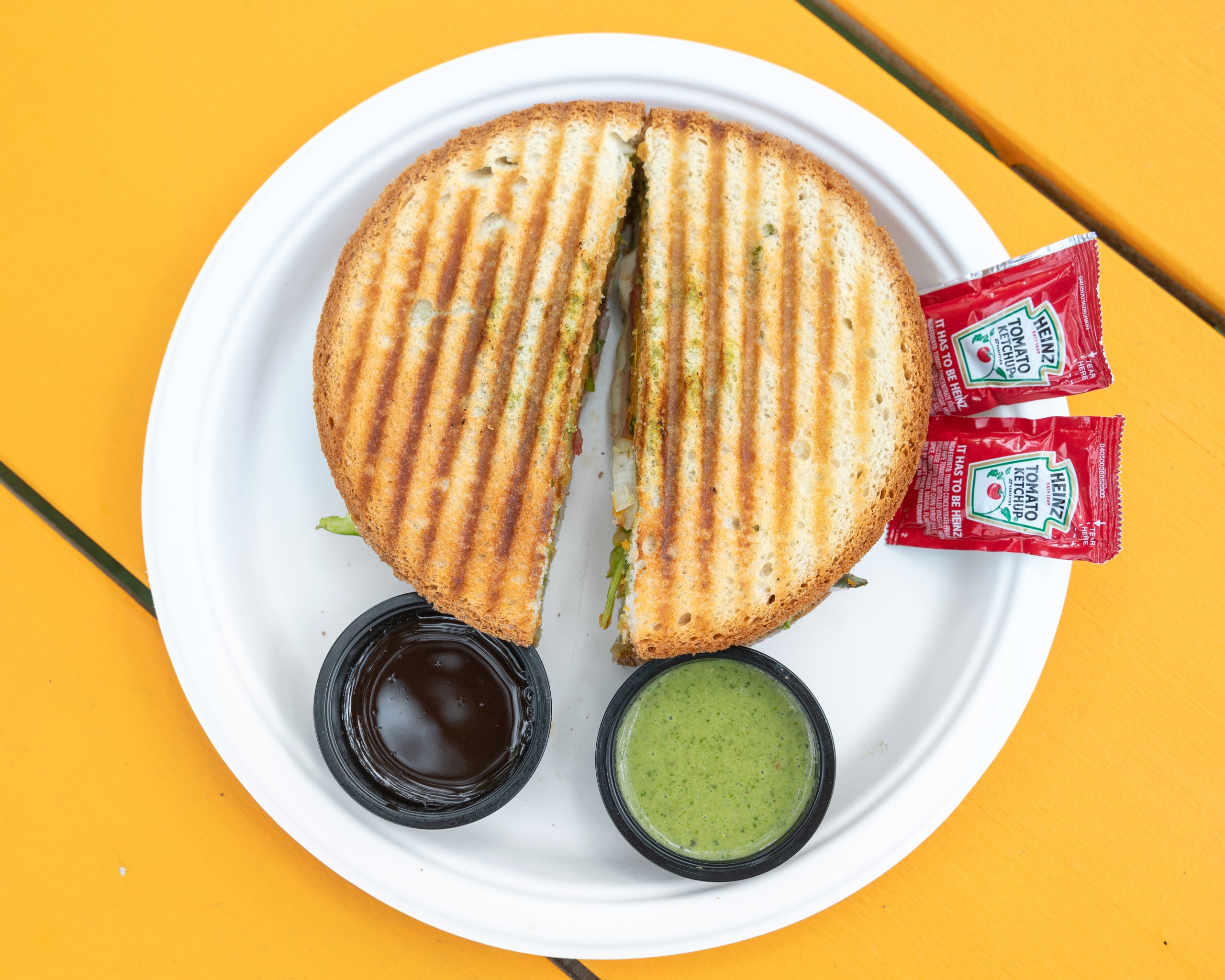 O - Samosa Sandwich.