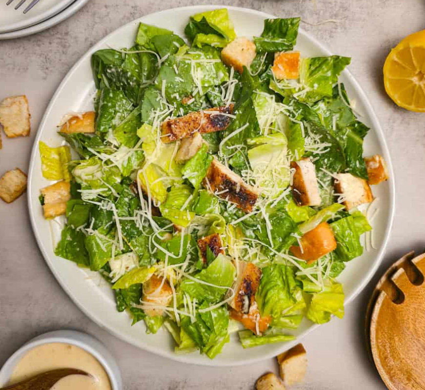 Chicken Caesar Salad.