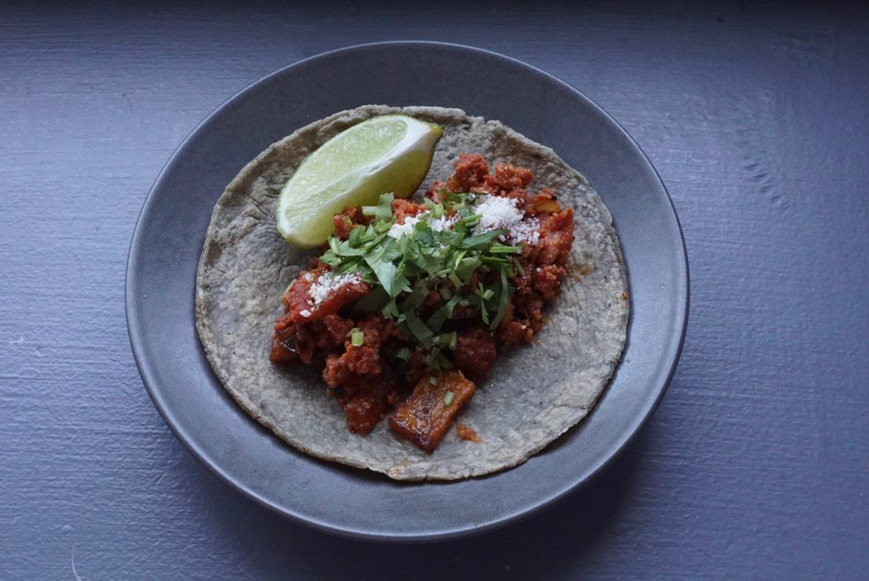 Chorizo con Papa.