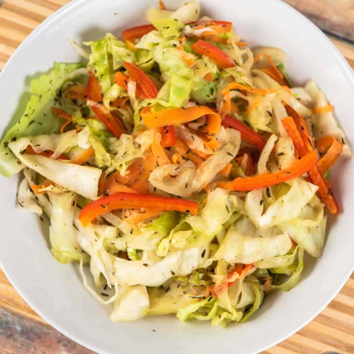 Steamed Cabbage.