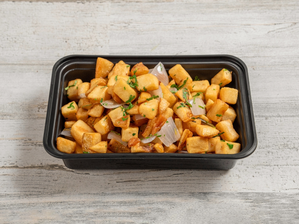 Fancy Duck Fat Homefries.