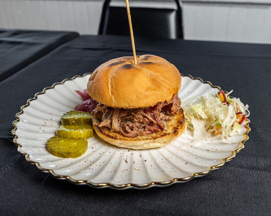 Pulled Pork Sandwich.