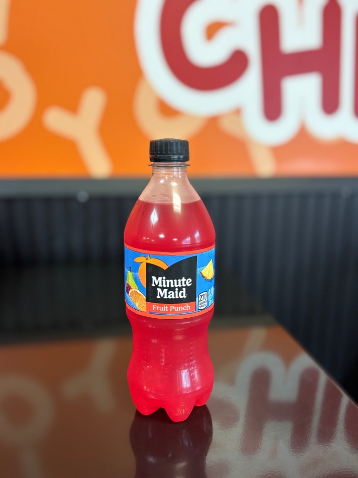 Minute Maid Fruit Punch.
