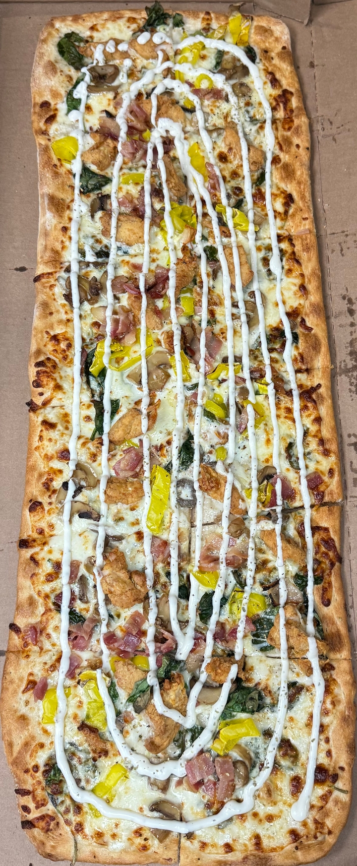 30" Bacon Chicken Ranch.