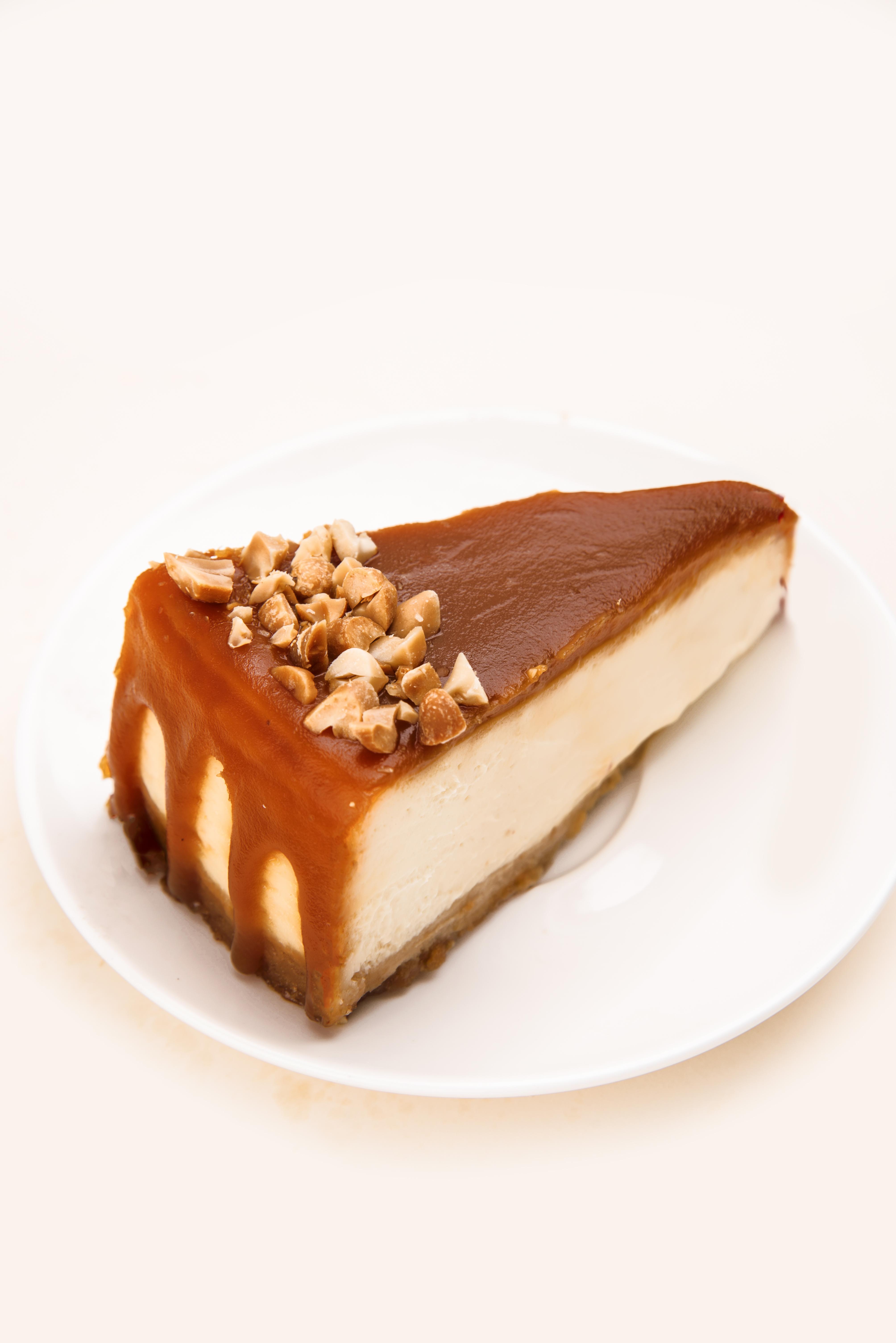 Salted Caramel Cheesecake.