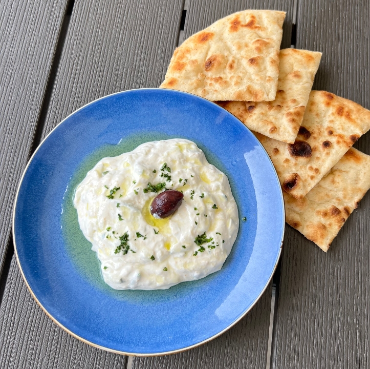 Tzatziki - Greek goat yogurt (appetizer).