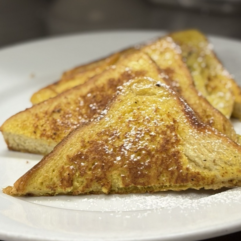 Traditional French Toast.