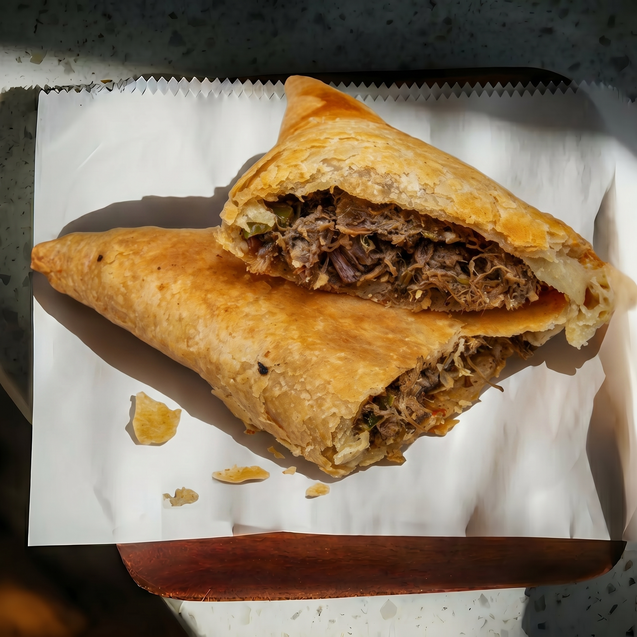 Oxtail Pattie.
