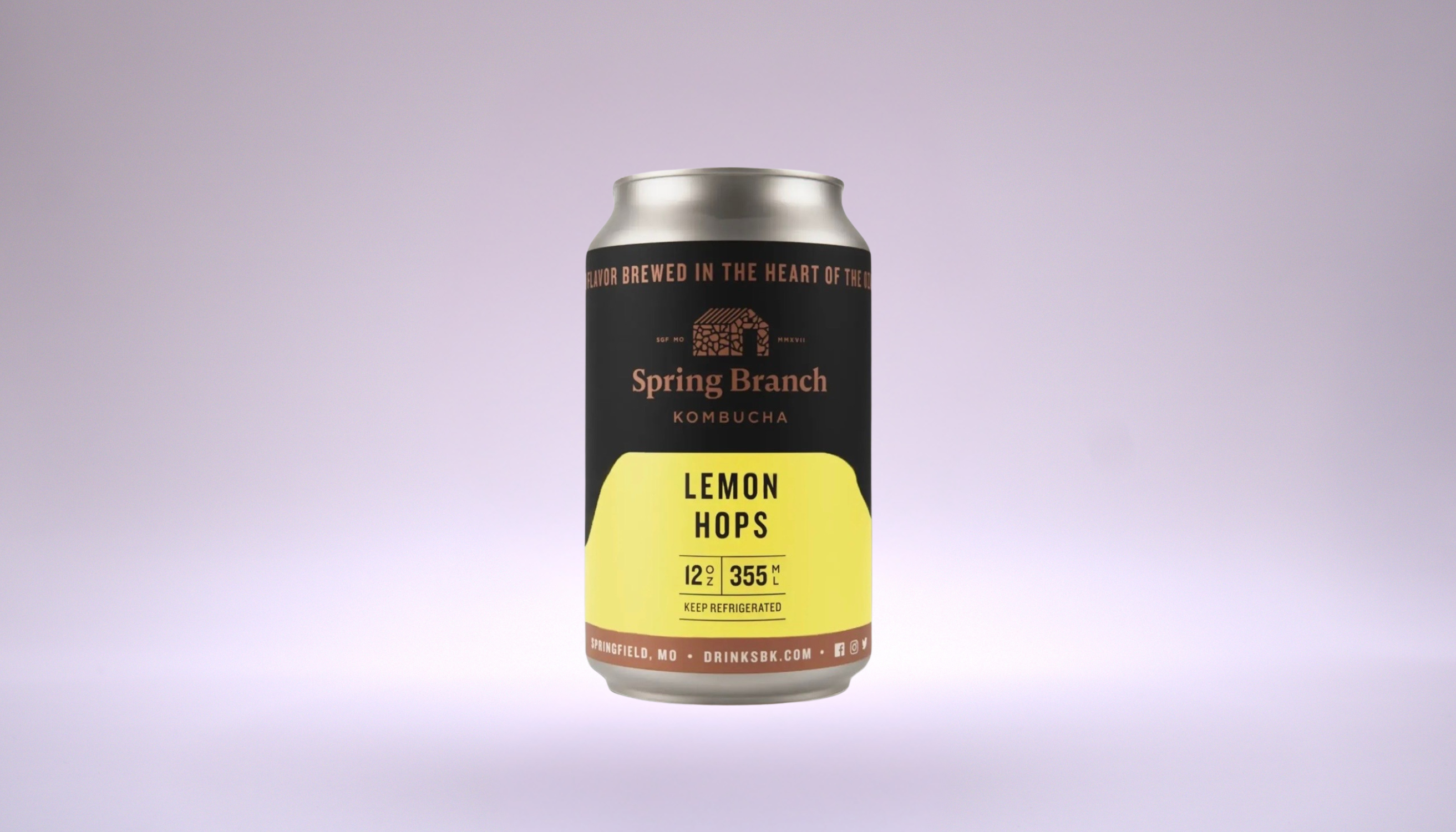 Lemon Hops Kombucha.