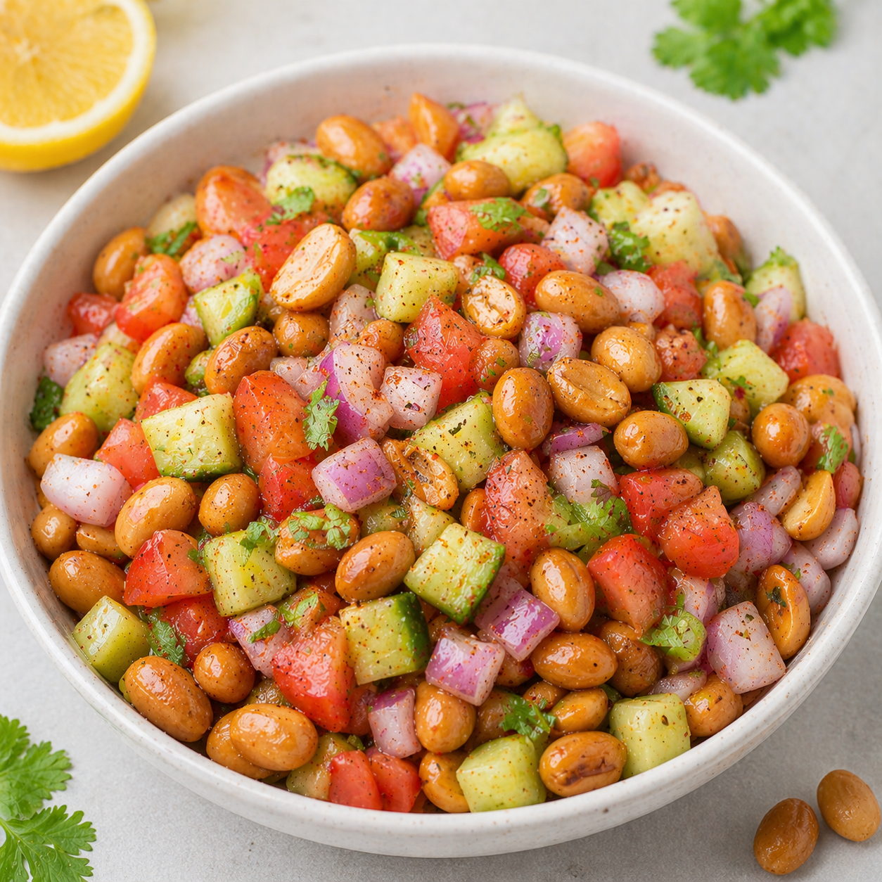 Ghee Roasted Peanut Salad.