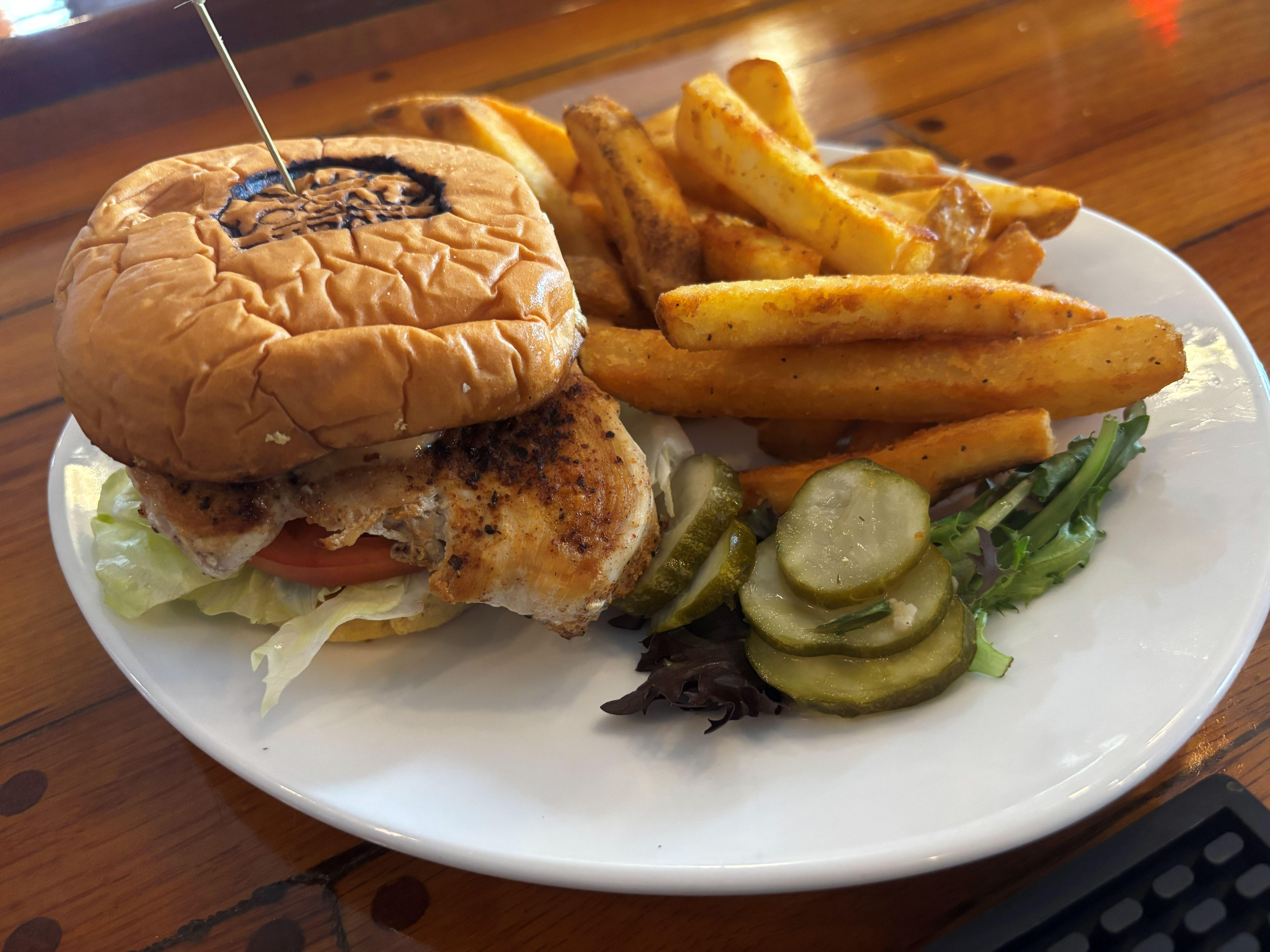 Grilled Chicken Sand.