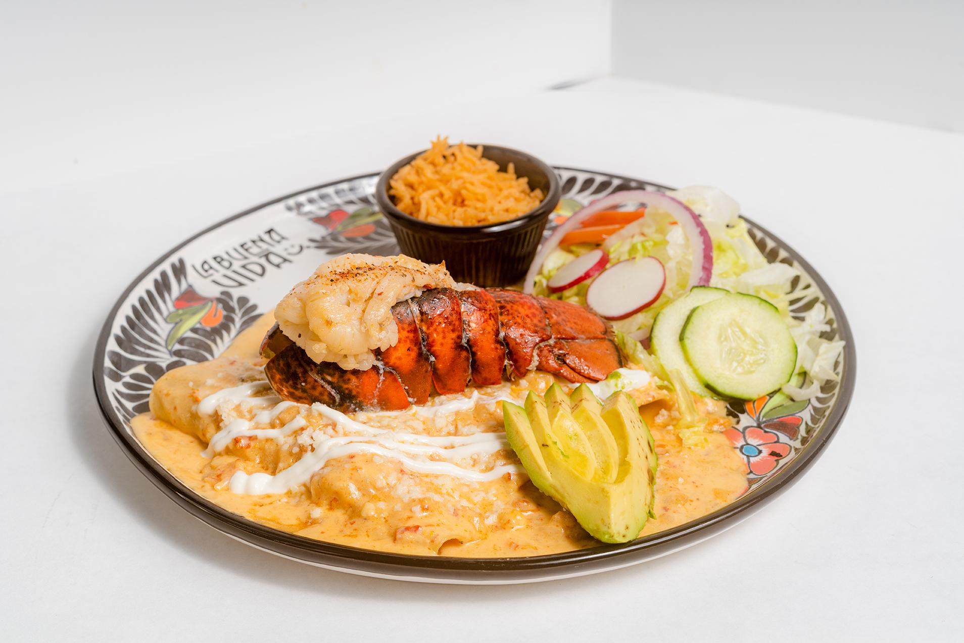 Enchiladas De Langosta.