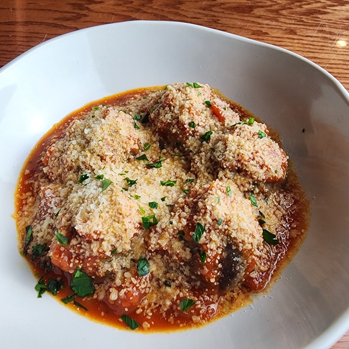 Traditional Meatballs (just balls and sauce).