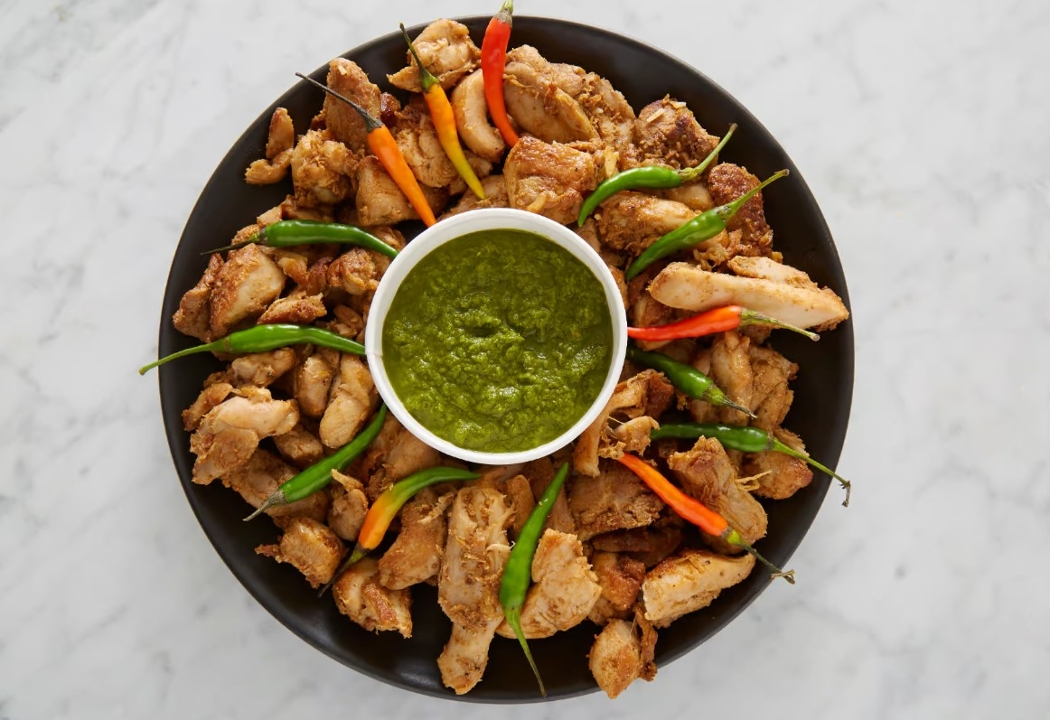 Chicken Tikka Platter (serves 10).