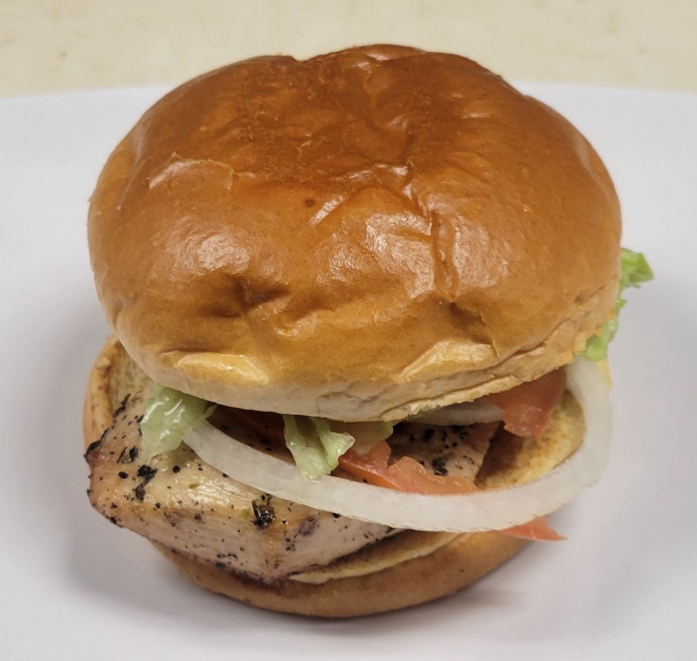 Grilled Chicken Breast Sandwich.