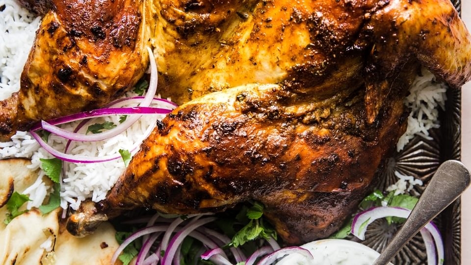 Full Tandoori Chicken (4 pcs).