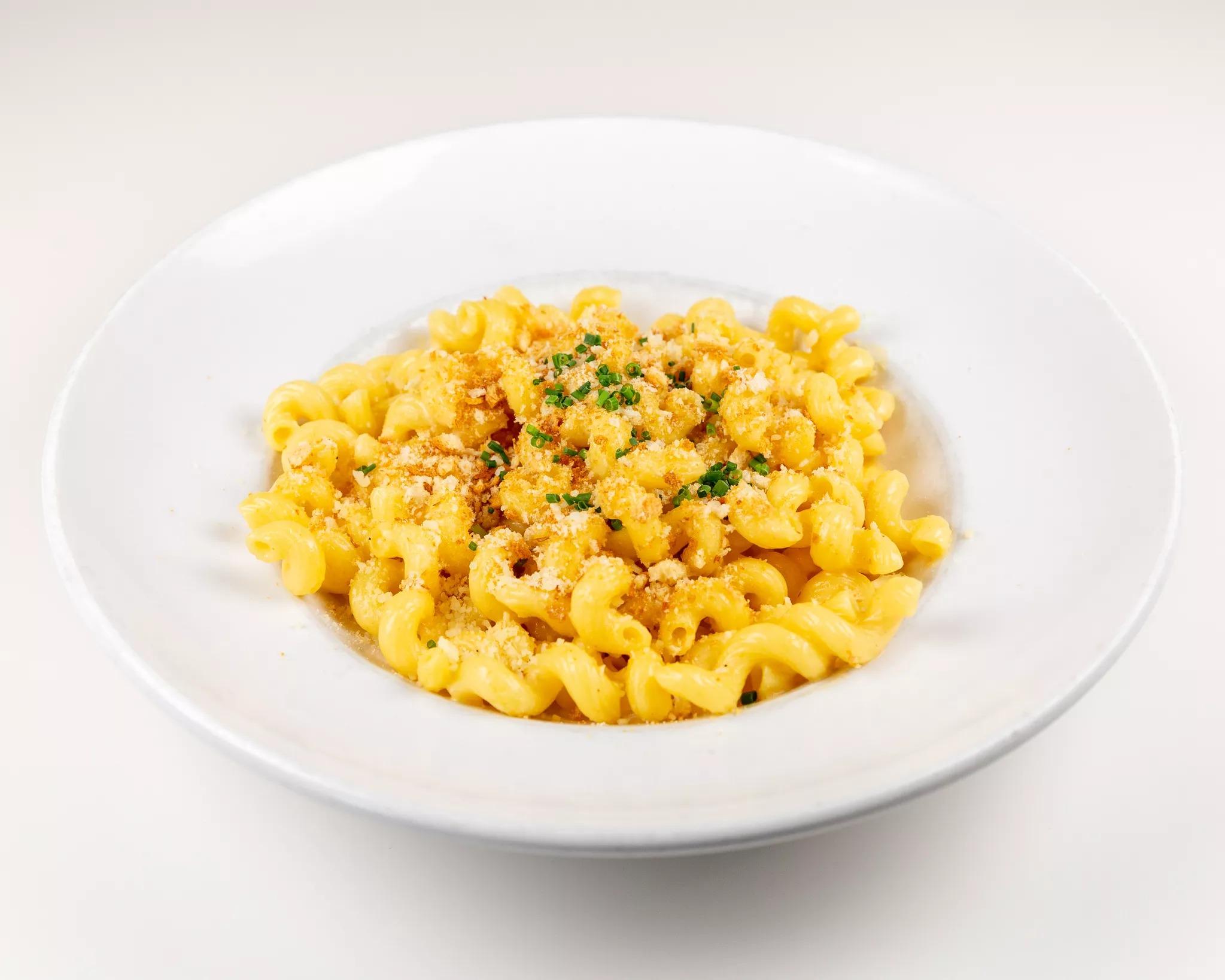 Triple Mac & Cheese.