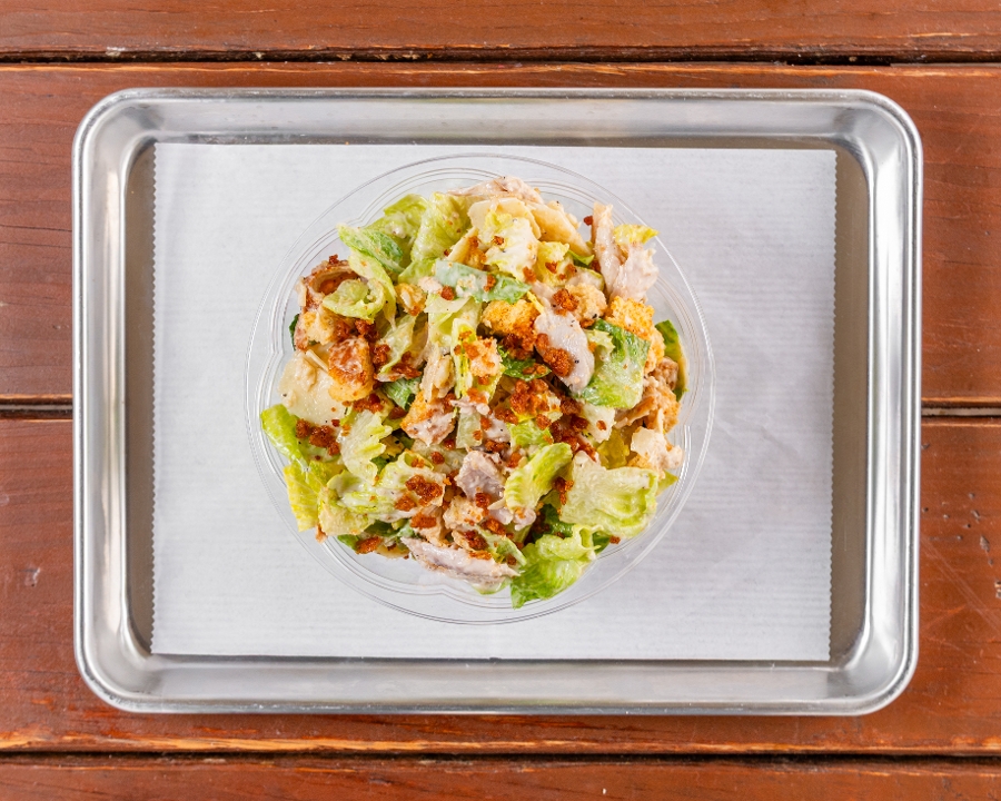 Chicken Caesar Salad.