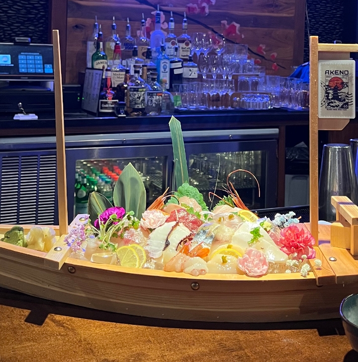 Premium Sashimi Plate.